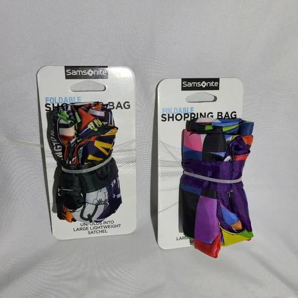 🆕️ Bundle of 2 Foldable Reusable Shopping Bags - Picture 4 of 8